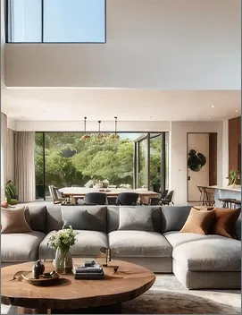 Sala de jantar moderna