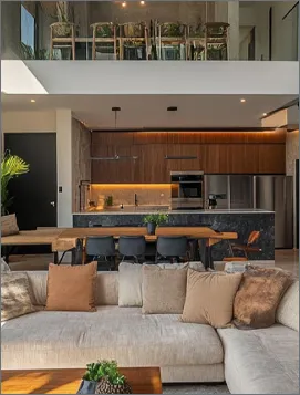 Sala de estar aconchegante